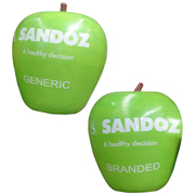 inflatable apple model